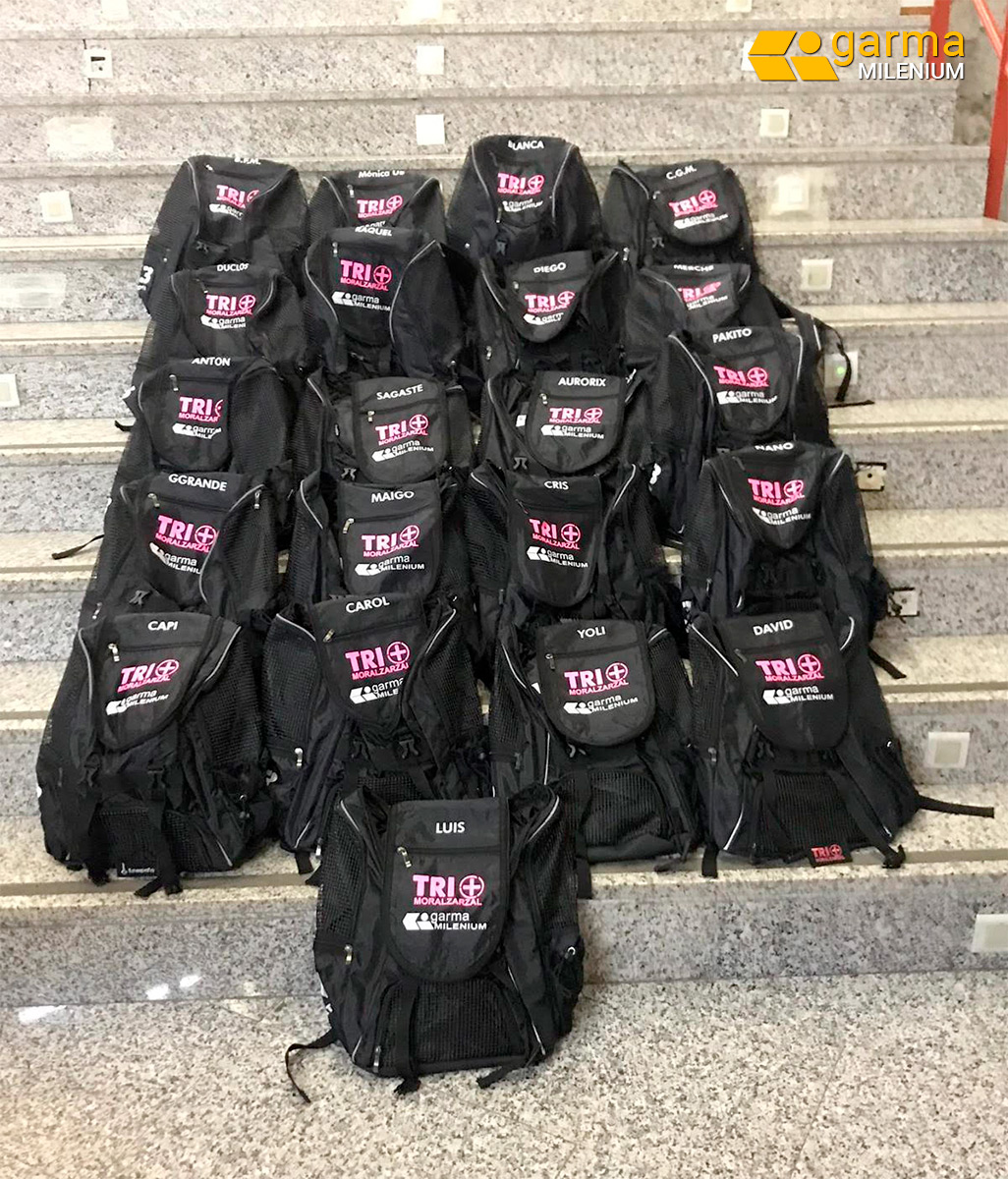 Mochilas trialtlón Moralzarzal