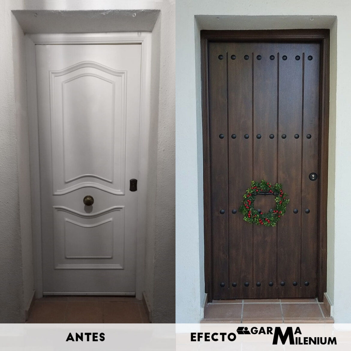 Puertas de seguridad exterior