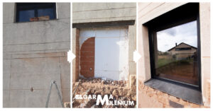 Construcción e instalación de una ventana de PVC desde cero