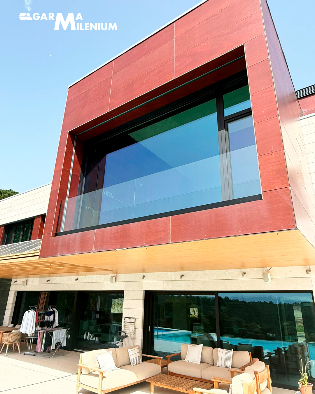 ventanas pvc grandes vivienda moderna