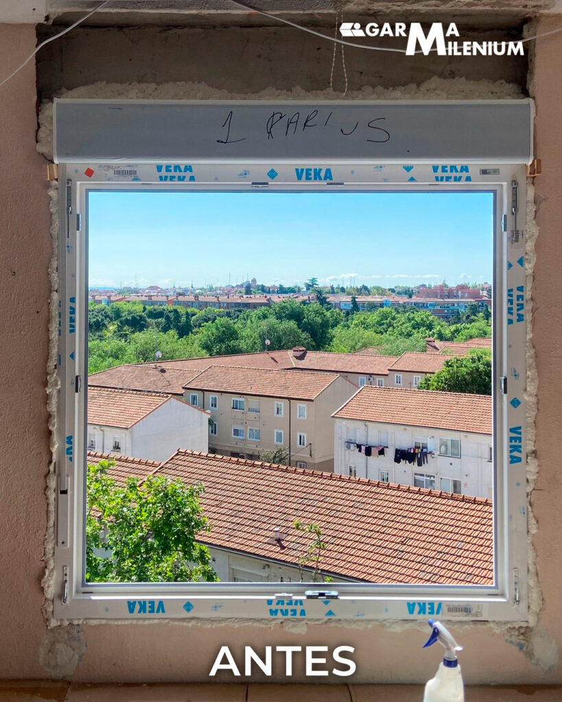 Proceso instalación ventana PVC