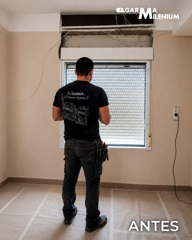 Proceso instalación ventana PVC Garma