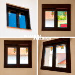 Ventanas de PVC imitación madera