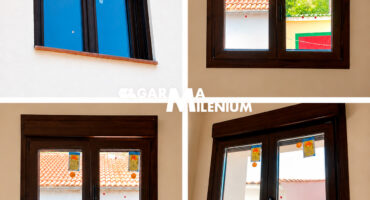 Ventanas de PVC imitación madera
